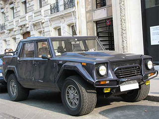 Illustration for article titled Rambo's Lambo: The Lamborghini LM002
